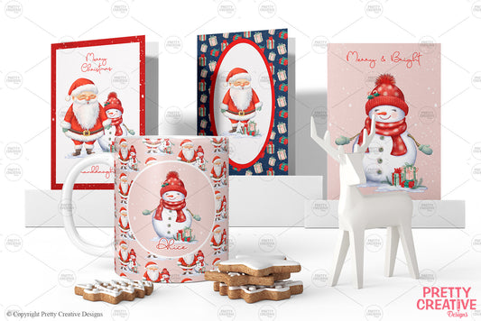 Christmas Dreams Seamless Papers