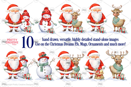 Christmas Dreams Stand-alone Image Collection