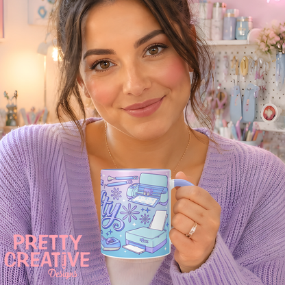 Crafty Bitch Editable Mug Wrap