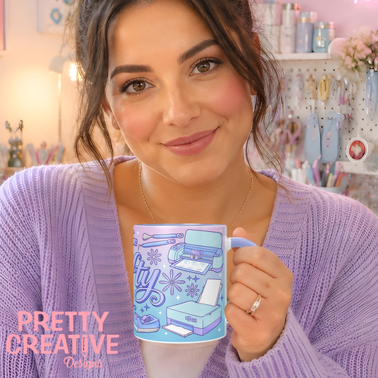 Crafty Bitch Editable Mug Wrap