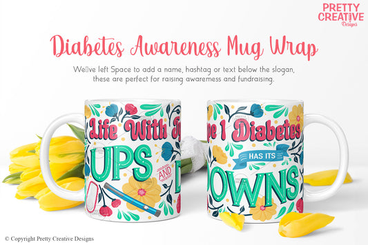 Diabetes Mug Wrap BUNDLE