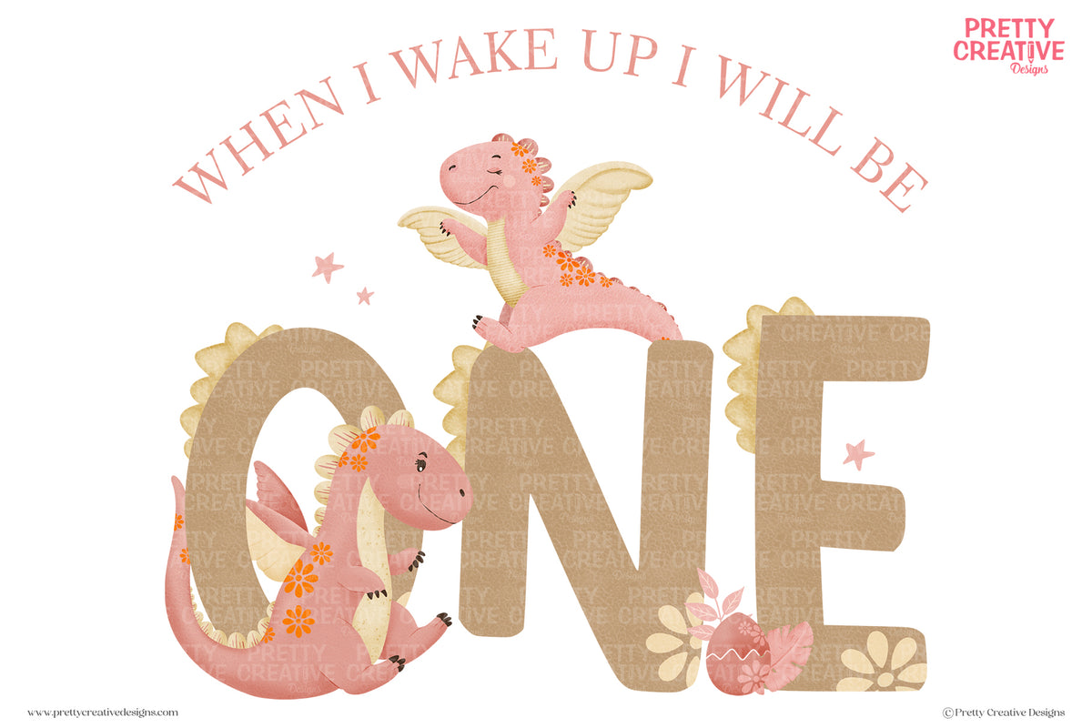 Dizzy Dinos NEUTRAL GIRL When I Wake Up I Will Be...