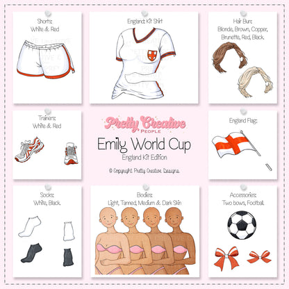 Emily (Adult) England Kit