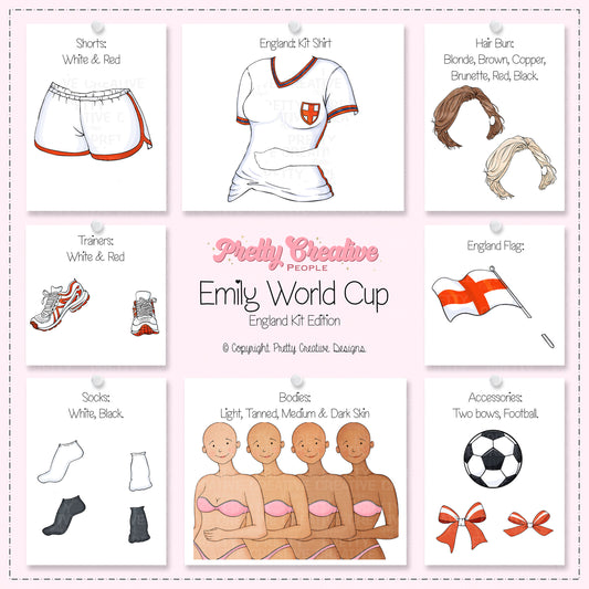 Emily (Adult) England Kit