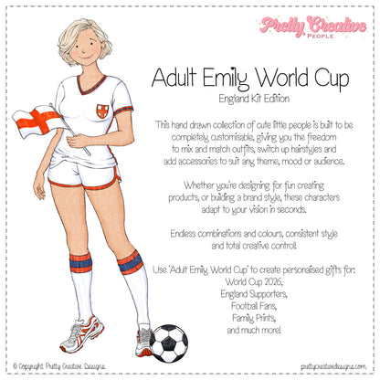 Emily (Adult) England Kit