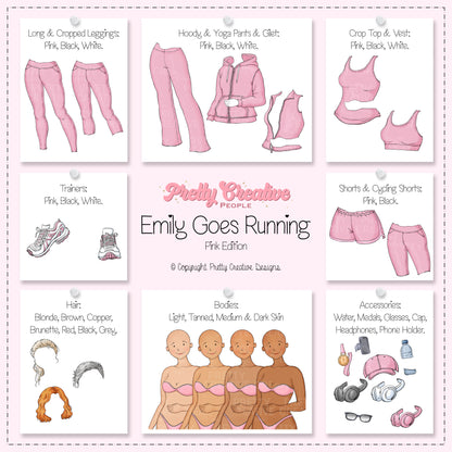 Emily (Adult) Goes Running - Pink Version