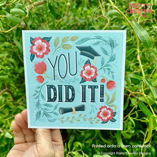 Floral Graduation