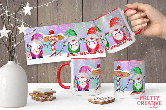 Christmas Gnomes Mug Wrap Duo Set 1