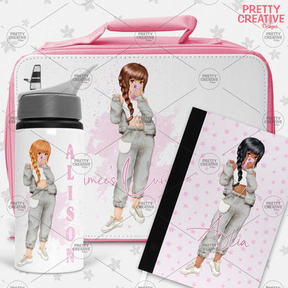 Facetime Girls Pink and Grey Bundle