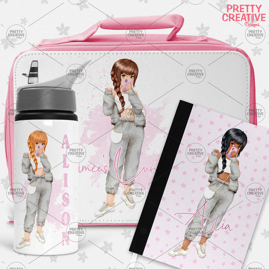Facetime Girls Pink and Grey Bundle