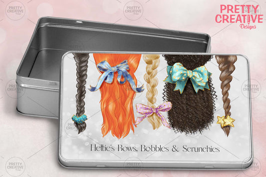 Hair Accessories Tin