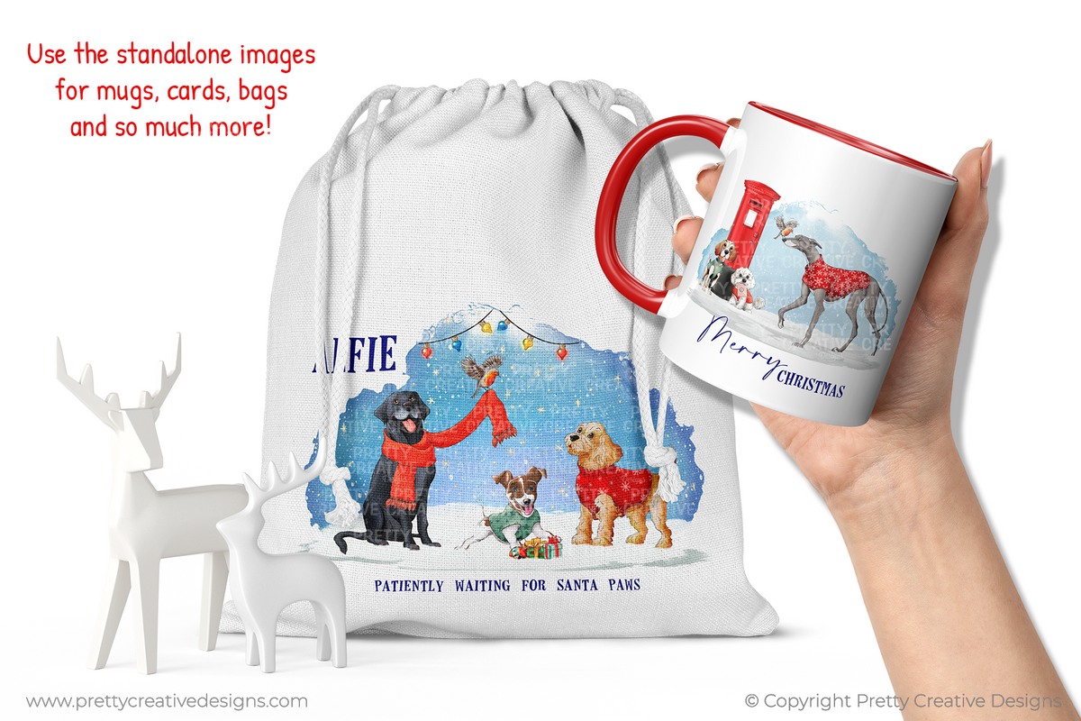 Happy Hounds 2026/ 2027/2028 Calendars and Standalone Illustrations
