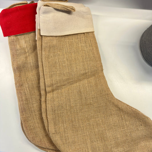 Jute Stockings x 6 - £3