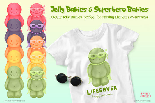 Superhero Jelly Babies