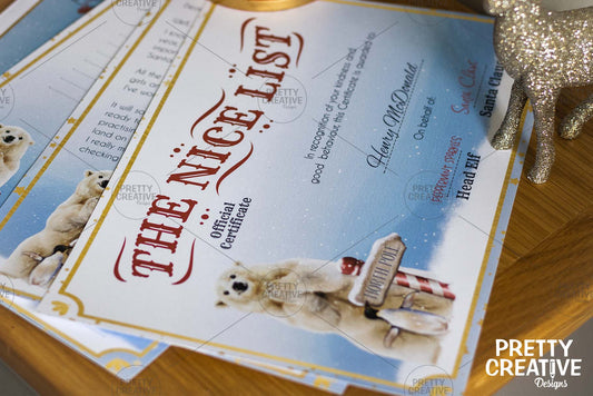 Arctic Antics Letter to Santa Pack