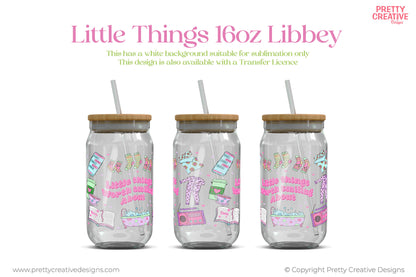 Little Things 16oz Libbey Wrap