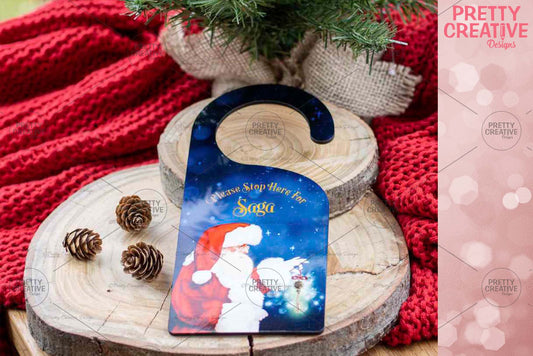 Nostalgic Christmas Magic Key Door Hanger Duo
