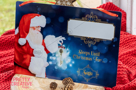 Nostalgic Christmas Magic Key Sleeps/Stop Here Sign Bundle