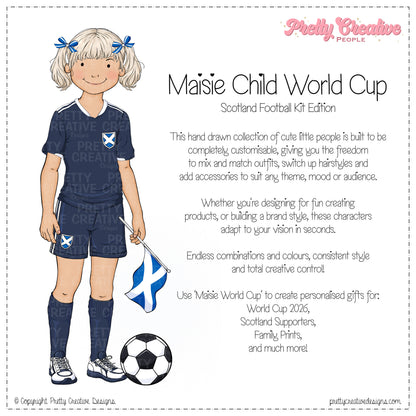 Maisie (Child) World Cup Scotland Kit