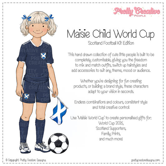 Maisie (Child) World Cup Scotland Kit