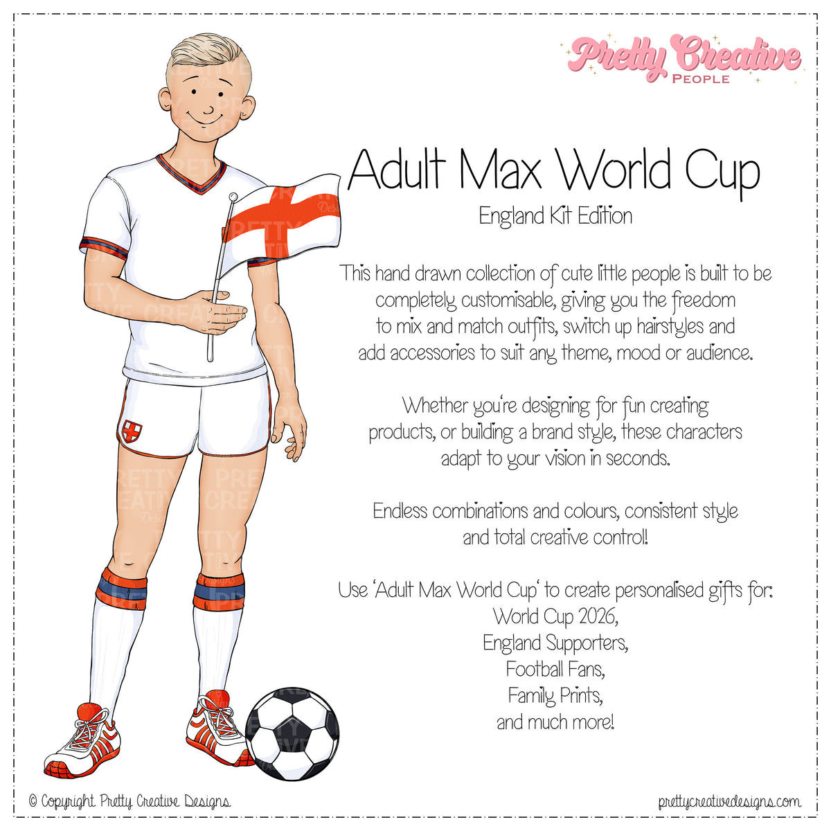 Max (Adult) England Kit