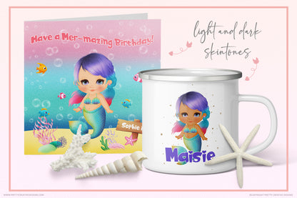 Mermaid Kisses Clip Art