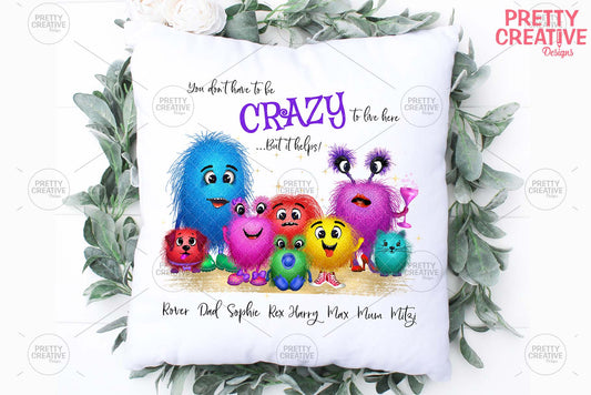 Monster Family Clipart