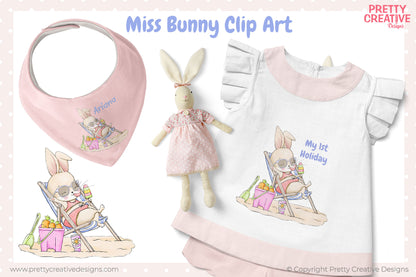Easter Bunny and Miss Bunny Standalone Artwork