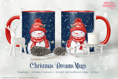 Christmas Dreams Mug Mock-up Pretty Creative Designs