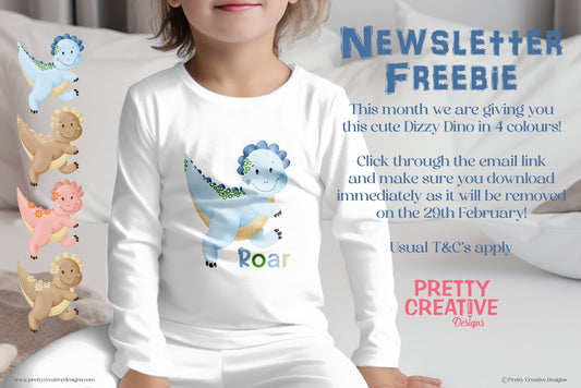February Newsletter Freebie