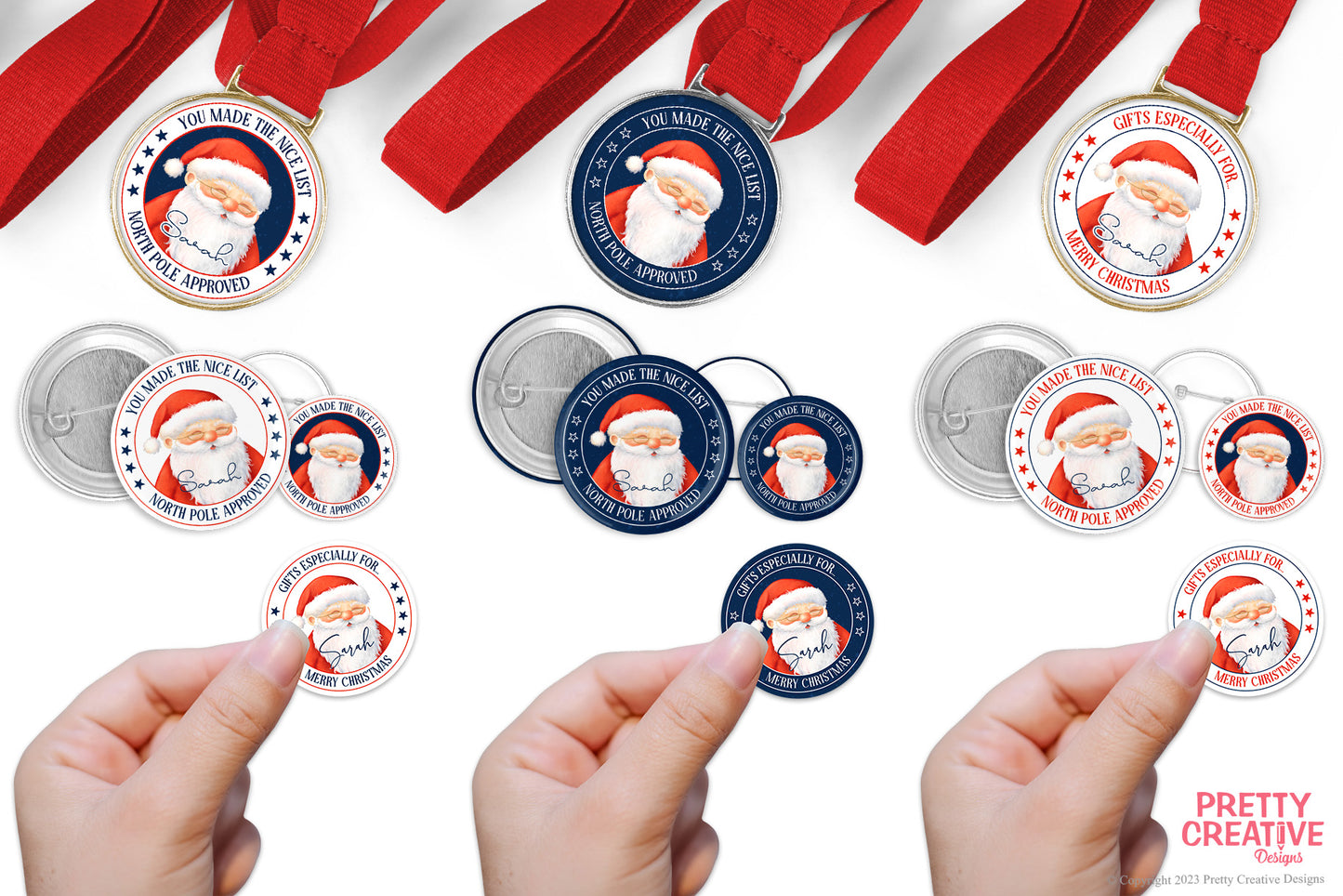 Christmas Dreams sublimation and printable designs by Pretty Creative Designs UK