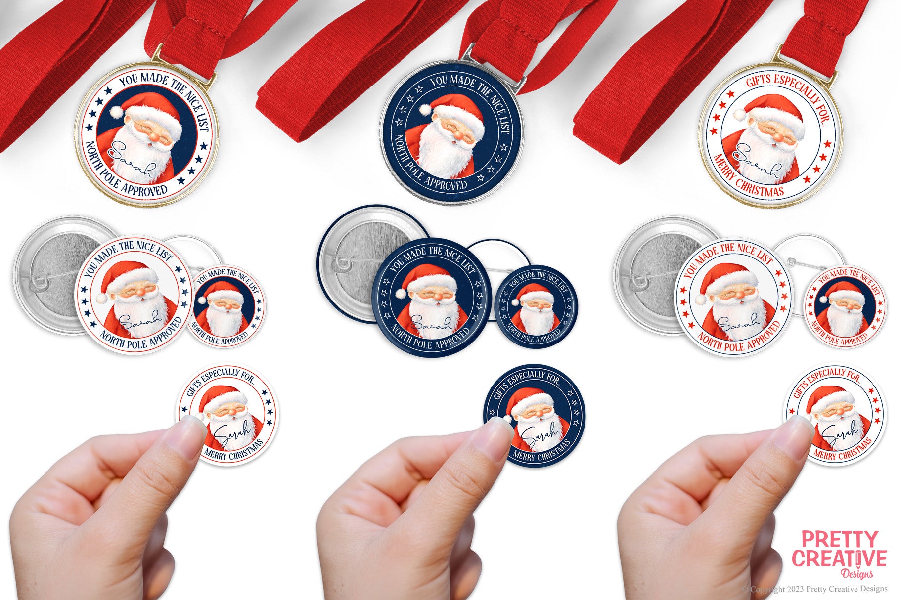 Christmas Dreams sublimation and printable designs by Pretty Creative Designs UK