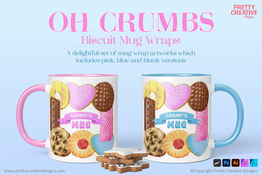 Oh Crumbs Mug Artwork