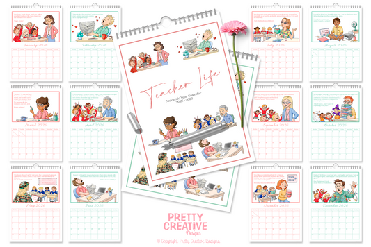 Teacher Life Calendar 2025 - 2026