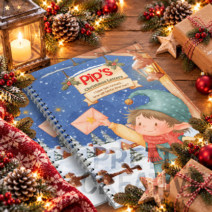 Pip's Christmas Letters ~ Two Homes Wirebound