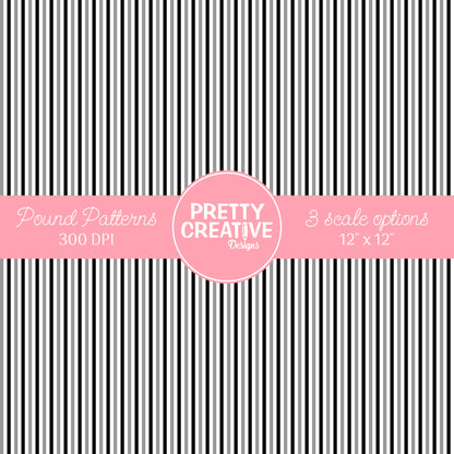 Seamless Pound Pattern 17 (Large, Medium & Small Scale)