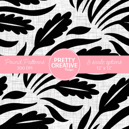 Seamless Pound Pattern 29 (Large, Medium & Small Scale)