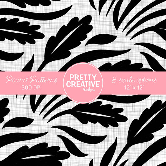 Seamless Pound Pattern 29 (Large, Medium & Small Scale)