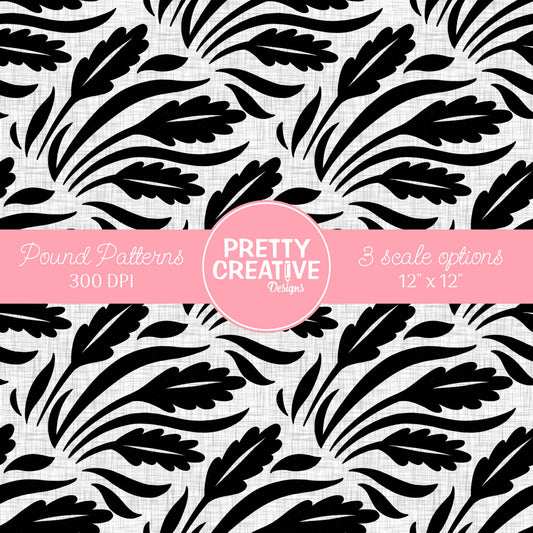 Seamless Pound Pattern 29 (Large, Medium & Small Scale)