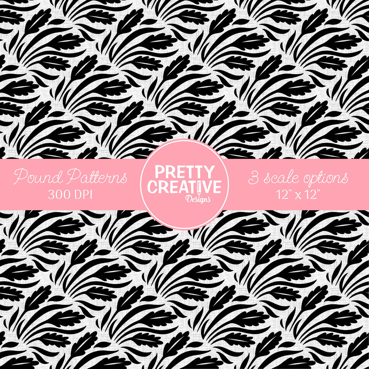 Seamless Pound Pattern 29 (Large, Medium & Small Scale)