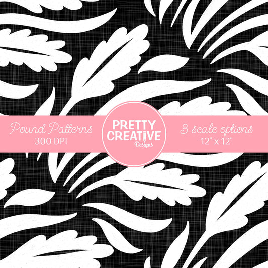 Seamless Pound Pattern 30 (Large, Medium & Small Scale)