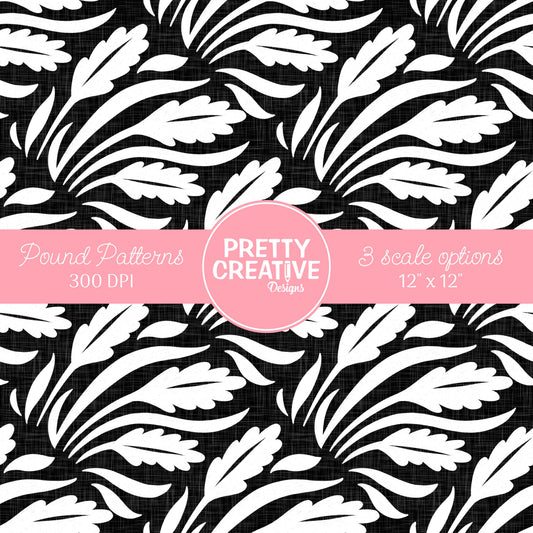 Seamless Pound Pattern 30 (Large, Medium & Small Scale)