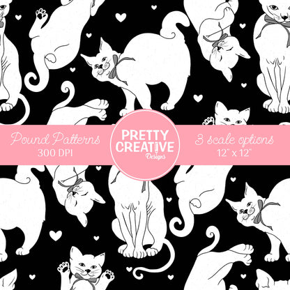 Seamless Pound Pattern 31 (Large, Medium & Small Scale)