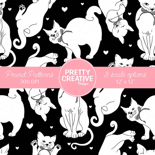 Seamless Pound Pattern 31 (Large, Medium & Small Scale)