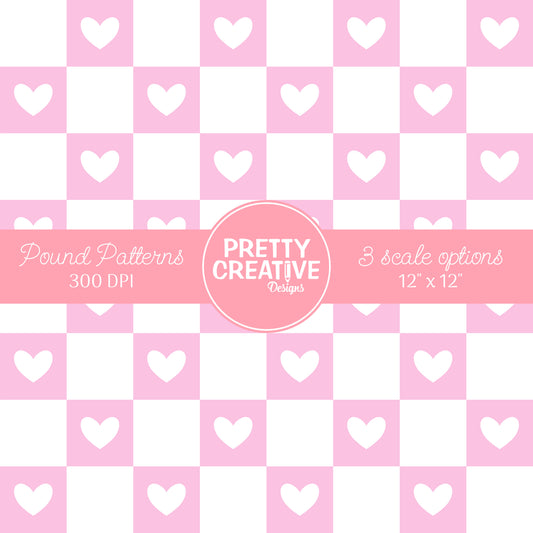 Seamless Pound Pattern 6 (Large, Medium & Small Scale)