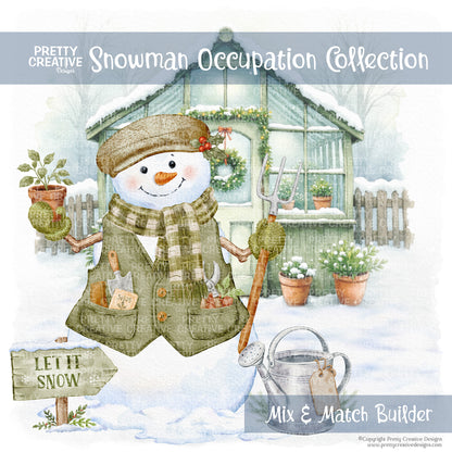 Snowman Occupation Collection Gardener Version