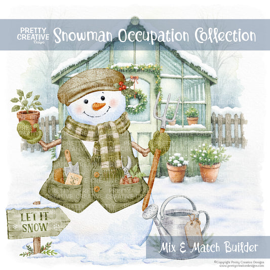 Snowman Occupation Collection Gardener Version