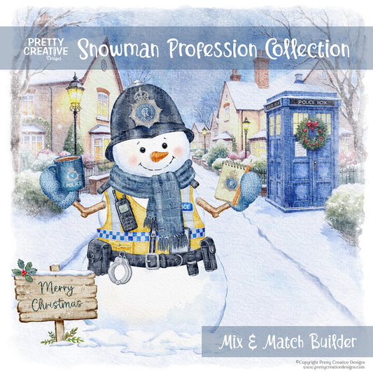 Snowman Occupation Collection Police Version