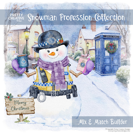 Snowman Occupation Collection Police Version