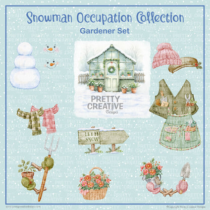 Snowman Occupation Collection Gardener Version